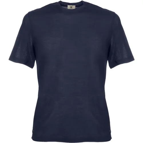 Artico T-Shirt - Blau , Herren, Größe: 4XL - Kired - Modalova