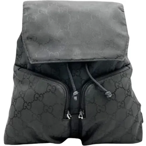 Pre-owned Fabric backpacks , female, Sizes: ONE SIZE - Gucci Vintage - Modalova