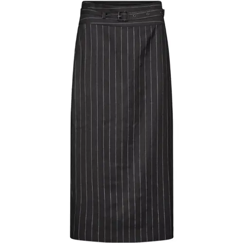 Shimmercc Pin Pencil Skirt mit Nadelstreifenmuster , Damen, Größe: XS - Co'Couture - Modalova