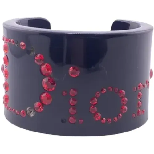 Pre-owned Plastic bracelets , female, Sizes: ONE SIZE - Dior Vintage - Modalova
