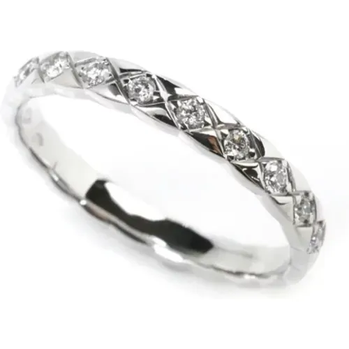 Pre-owned White Gold chanel-jewelry , female, Sizes: ONE SIZE - Chanel Vintage - Modalova