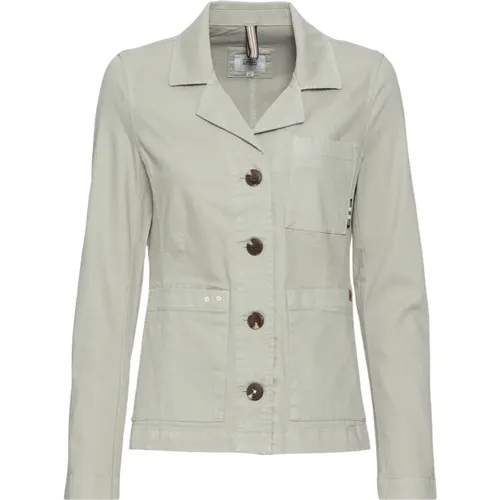 Casual Blazer mit Aufgesetzten Taschen , Damen, Größe: M - camel active - Modalova