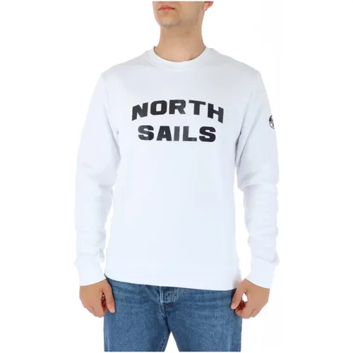 Classic Long Sleeve Sweatshirt , male, Sizes: XL, L, M - North Sails - Modalova