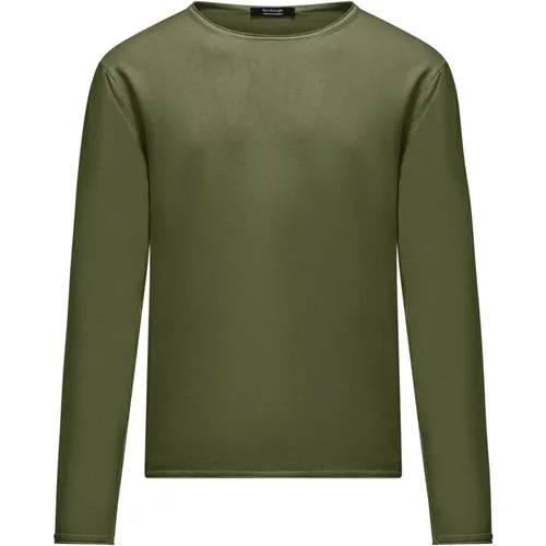 Cotton crew-neck sweater , male, Sizes: 3XL, M, S, L, XL - BomBoogie - Modalova