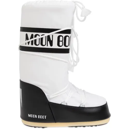 Schneestiefel Icon Nylon , Damen, Größe: 35 EU - moon boot - Modalova