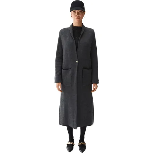 Caurel Bis Wool Coat/Cardigan , female, Sizes: M - Busnel - Modalova