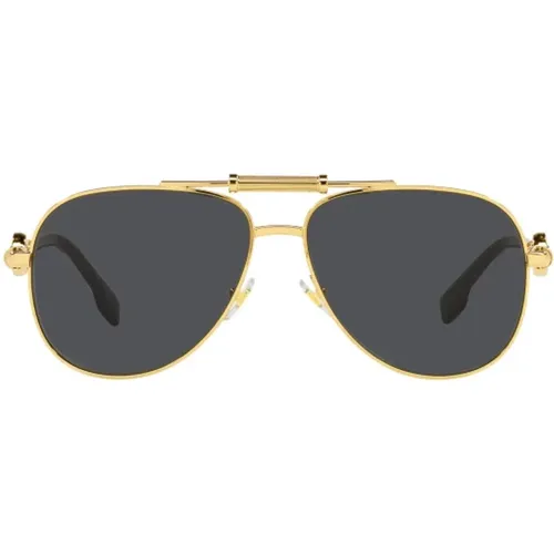 Sonnenbrille , unisex, Größe: 59 MM - Versace - Modalova