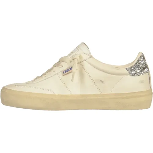 Weiße Sneakers Klassischer Stil , Damen, Größe: 38 EU - Golden Goose - Modalova