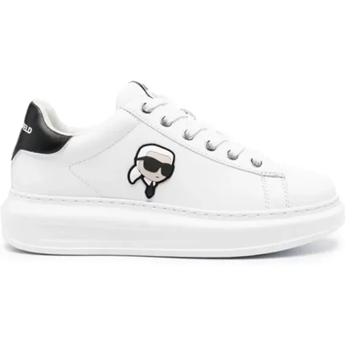 Ikonik Leather Trainers , male, Sizes: 10 UK, 6 UK, 9 UK, 4 UK, 11 UK - Karl Lagerfeld - Modalova