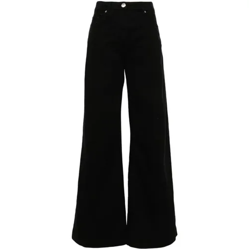 Schwarze Damen Hose , Damen, Größe: W30 - pinko - Modalova