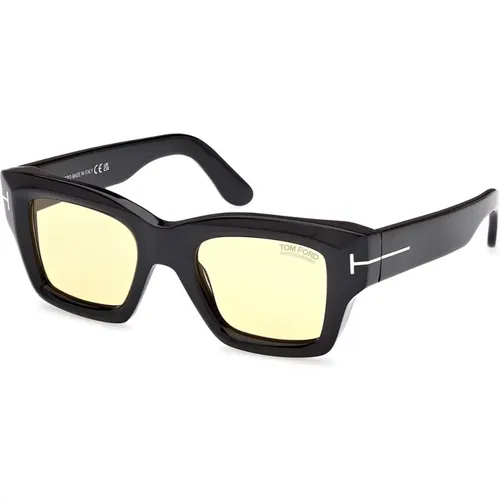 Ilias Sonnenbrille für Männer , unisex, Größe: ONE Size - Tom Ford - Modalova