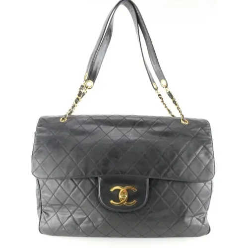 Leather Vintage Bag , female, Sizes: ONE SIZE - Chanel Vintage - Modalova