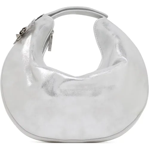 Silver Crossbody Bags , female, Sizes: ONE SIZE - Genny - Modalova