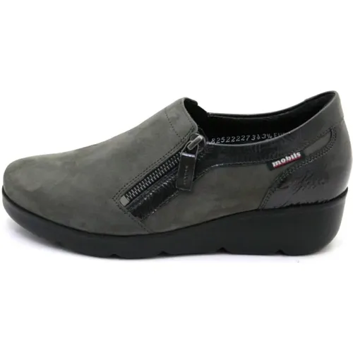 Graue Slip-On Hausschuhe Mephisto - mephisto - Modalova