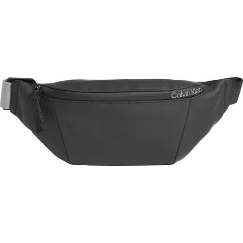 Rubberized Waistbag , male, Sizes: ONE SIZE - Calvin Klein - Modalova