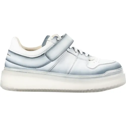 Italienische Ledersneakers Modell Britney - Santoni - Modalova