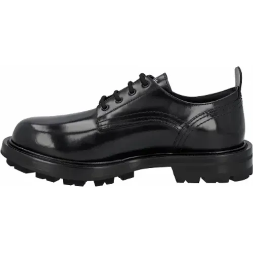 Leder flats Alexander McQueen - alexander mcqueen - Modalova