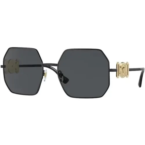Stylish Sunglasses , unisex, Sizes: 58 MM - Versace - Modalova