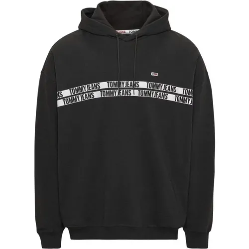 Kapuzenpullover , Herren, Größe: XS - Tommy Jeans - Modalova