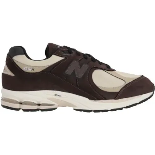 Brown Suede Low-Top Sneakers with Gore-Tex® , female, Sizes: 1 UK - New Balance - Modalova