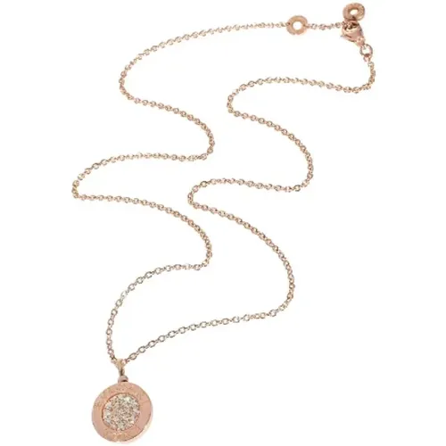 Pre-owned Rose Gold necklaces , female, Sizes: ONE SIZE - Bvlgari Vintage - Modalova