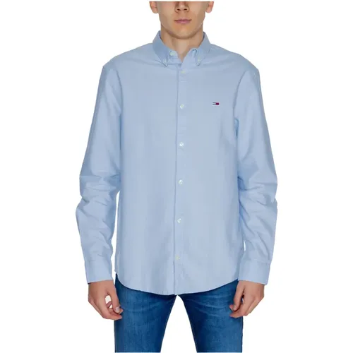 Oxford Langarmhemd,Langarm Oxford Hemd - Tommy Jeans - Modalova