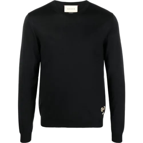 Stylish Knitwear for Men , male, Sizes: L - Gucci - Modalova