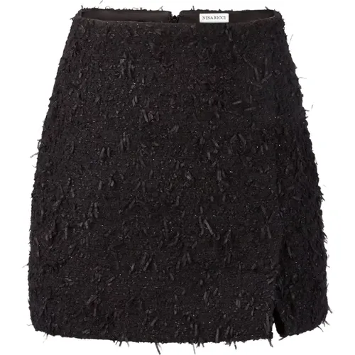 Tweed Mini Skirt , female, Sizes: M, L, S, 2XL, XL - Nina Ricci - Modalova