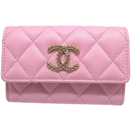 Pre-owned Leather wallets , female, Sizes: ONE SIZE - Chanel Vintage - Modalova