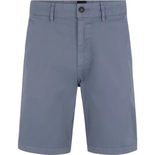 Blaue Casual Shorts , Herren, Größe: W31 - Hugo Boss - Modalova