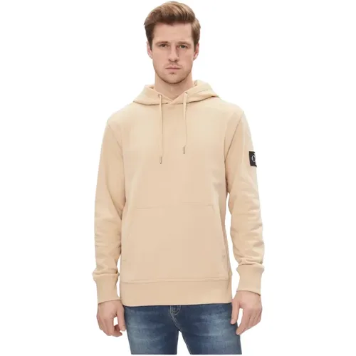 Logo Patch Hoodie - , Herren, Größe: 2XL - Calvin Klein - Modalova