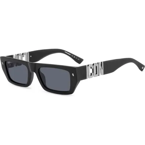 Matte Sunglasses for Men , male, Sizes: 54 MM - Dsquared2 - Modalova