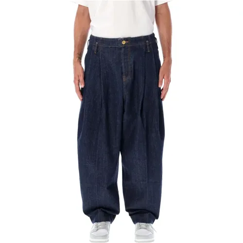 Wide-Leg School Boy Fit Jeans , male, Sizes: W34, W32 - Kenzo - Modalova