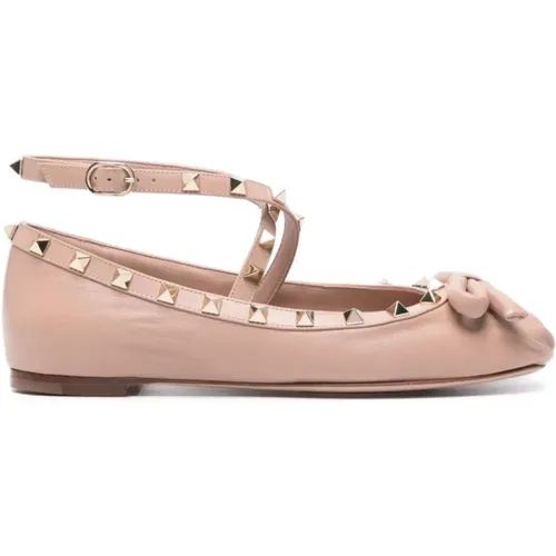 Ballerinas , female, Sizes: 7 1/2 UK, 4 1/2 UK, 6 1/2 UK, 5 1/2 UK, 3 1/2 UK, 5 UK - Valentino Garavani - Modalova