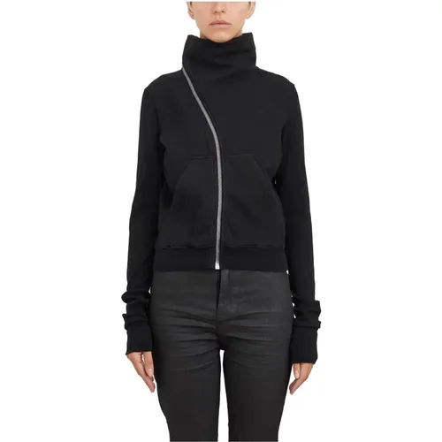 Berg Schwarz Sweatshirt , Damen, Größe: S - Rick Owens - Modalova