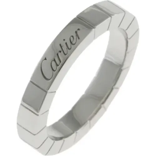 Pre-owned White Gold rings , female, Sizes: ONE SIZE - Cartier Vintage - Modalova