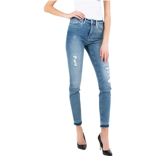 Baumwolljeans & Hose Jegging Fit , Damen, Größe: W25 - Tommy Hilfiger - Modalova