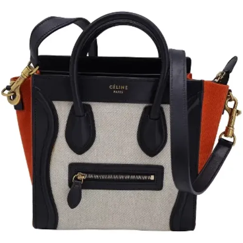 Pre-owned Canvas celine-bags , female, Sizes: ONE SIZE - Celine Vintage - Modalova