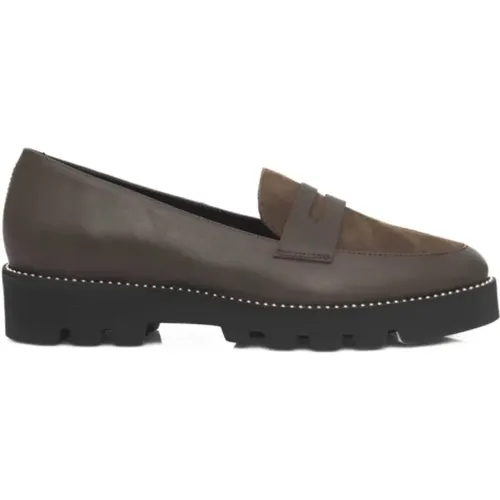 Damen Loafers Silber Details Gummisohle,Damen Loafers mit Silbernen Details - Cerruti 1881 - Modalova