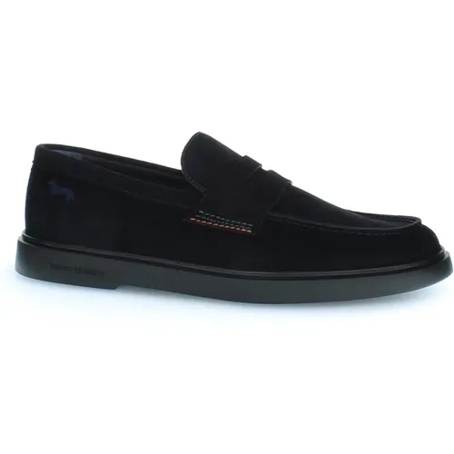 Flat shoes , male, Sizes: 10 UK, 8 UK, 11 UK, 6 UK, 7 UK, 9 UK, 7 1/2 UK, 8 1/2 UK - Harmont & Blaine - Modalova