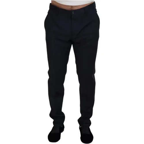 Wool Chino Formal Pants , male, Sizes: XL - Dolce & Gabbana - Modalova