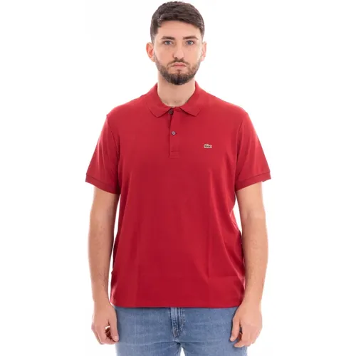 Polo-Shirt mit Kurzen Ärmeln für Herren , Herren, Größe: 2XL - Lacoste - Modalova