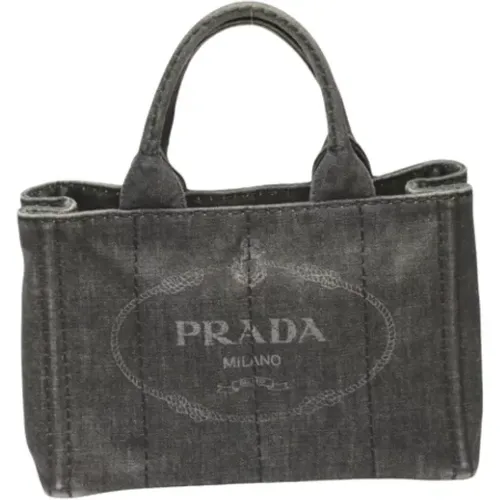 Pre-owned Denim totes , female, Sizes: ONE SIZE - Prada Vintage - Modalova