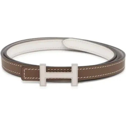 Pre-owned Leather belts , female, Sizes: ONE SIZE - Hermès Vintage - Modalova