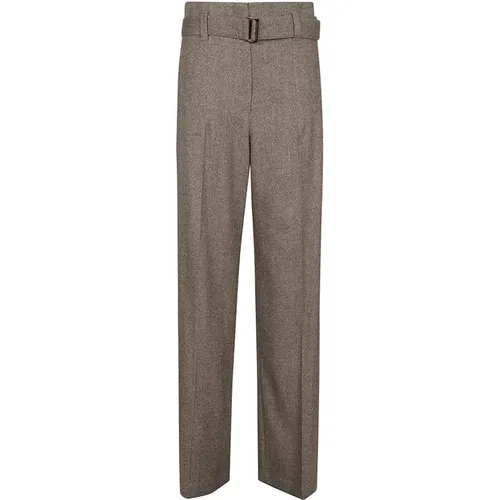 Luxuriöse Braune Hose Aw24 - BRUNELLO CUCINELLI - Modalova