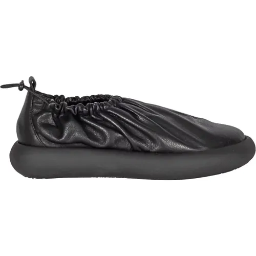 Leather Flatform Shoes , female, Sizes: 4 UK, 5 UK - Vic Matié - Modalova