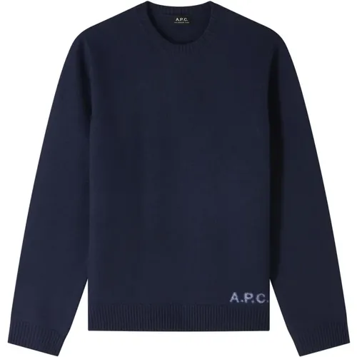 Woll Edward Pullover , Herren, Größe: XS - A.P.C. - Modalova