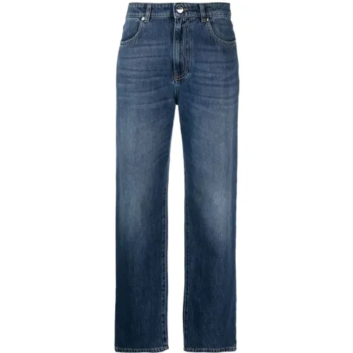 Gerades Jeans , Damen, Größe: W28 - pinko - Modalova
