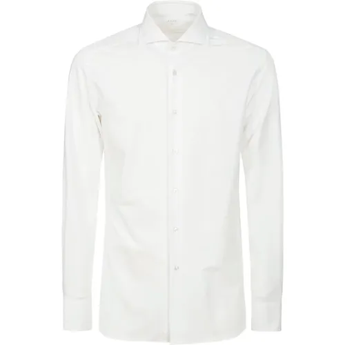 Shirt Regular Fit Collar Cuffs , male, Sizes: 4XL, L, M, 5XL, XL - Xacus - Modalova