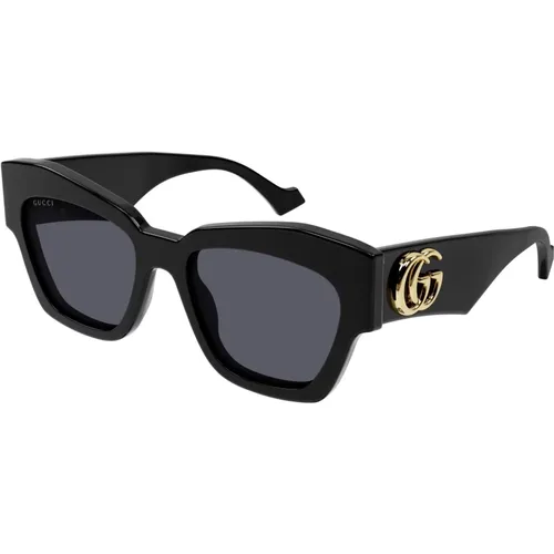 Gg1422S Sonnenbrille , Damen, Größe: 55 MM - Gucci - Modalova